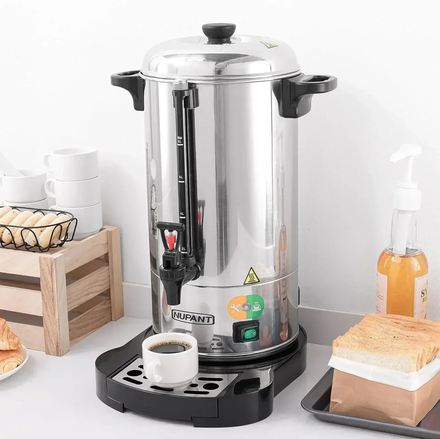 Commercial coffee maker 15 liters 304 stainless steel