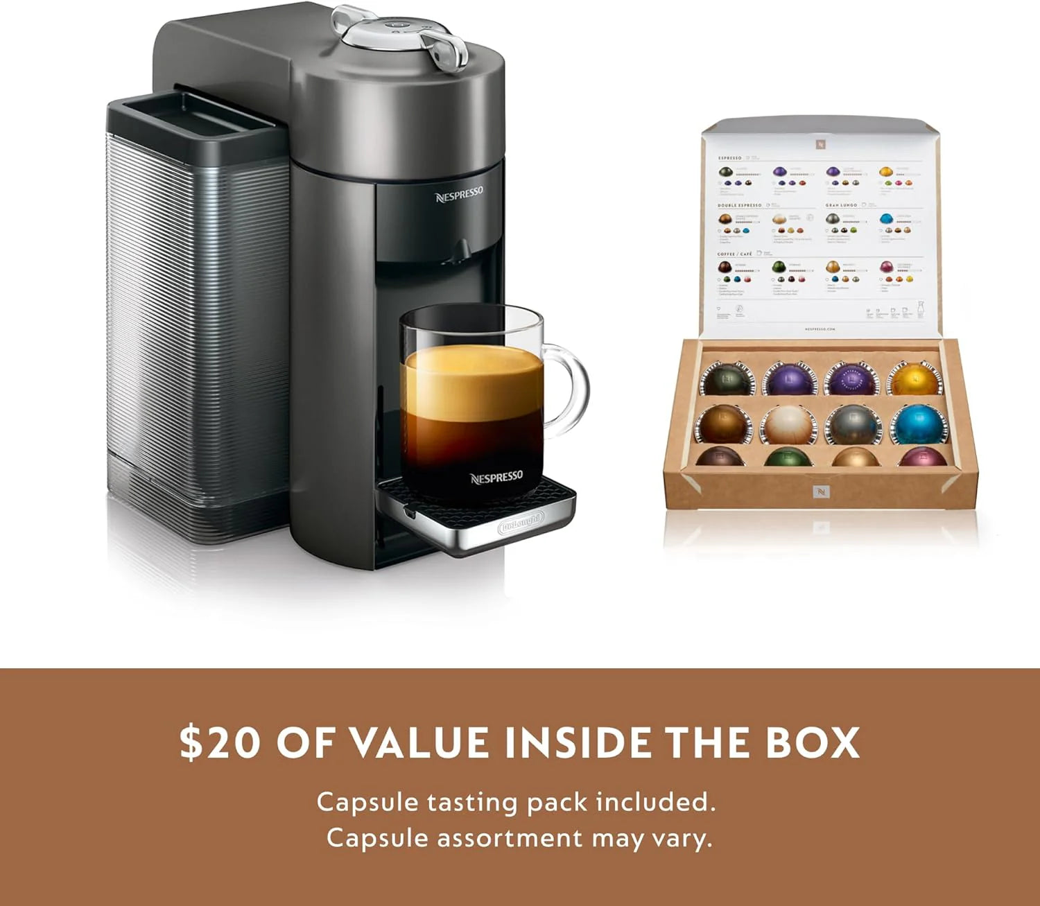 Nespresso De'Longhi Vertuo Single coffee and espresso makers