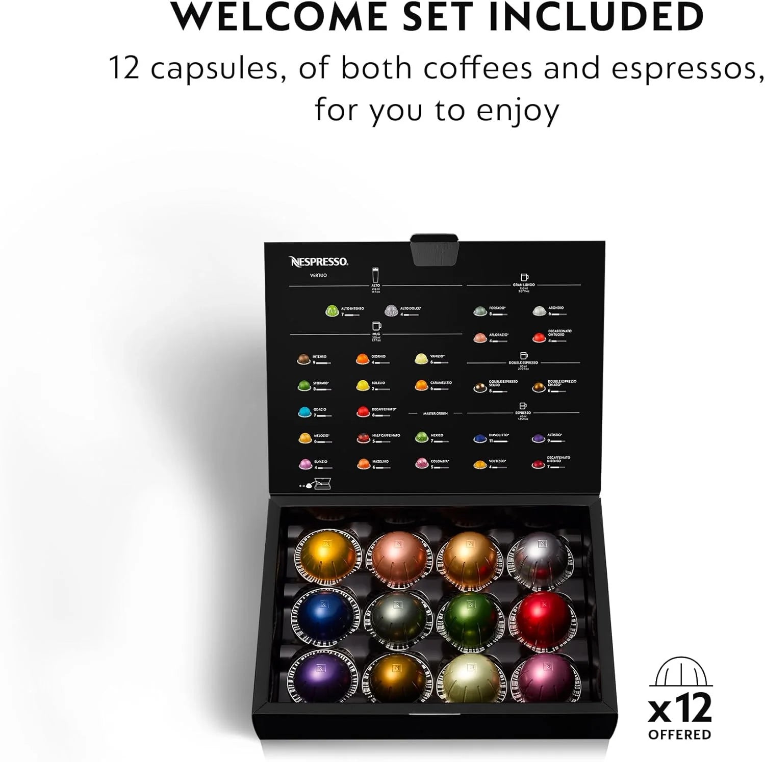 Nespresso De'Longhi Vertuo Coffee and Espresso Machine