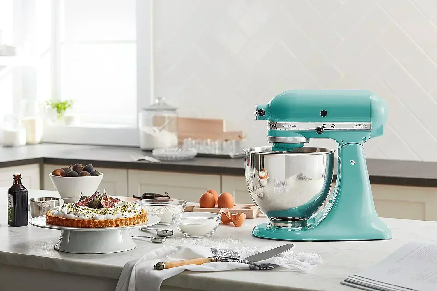 KitchenAid Artisan 5-Quart Tilt-Head Stand Mixer with Pour Flap