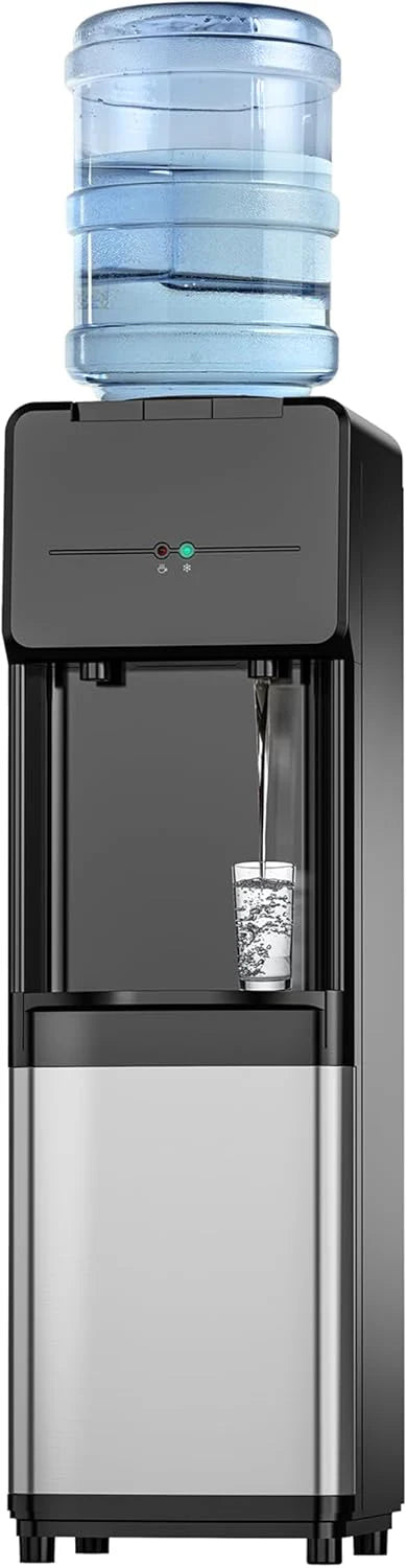 Euhomy Hot Cold Water Dispenser Top Loading Water Dispenser for 3 or 5 Gallon Bottles